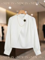 Boutique Fashion 2026 Spring V-Collar Blouse | Subailili