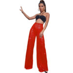 Elegant High-Waist Sequin Wide Leg Pants – Luxury Evening Statement Trousers for Women | subailili - Image 11
