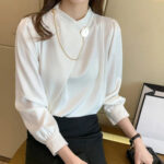 Boutique Fashion 2026 Spring V-Collar Blouse | Subailili - Image 4