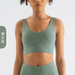 Women’s Ribbed Seamless Crop Top & Biker Shorts Set – High-Waist Sculpting Two-Piece Activewear Outfit - Image 19