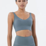 Women’s Ribbed Seamless Crop Top & Biker Shorts Set – High-Waist Sculpting Two-Piece Activewear Outfit - Image 28