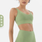 Women’s Ribbed Seamless Crop Top & Biker Shorts Set – High-Waist Sculpting Two-Piece Activewear Outfit - Image 18