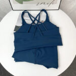 High-Waist Sculpting Activewear Set – Crisscross Sports Bra & Compression Leggings - Image 15