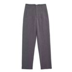 High Waist Tapered White Pants for Women – Elegant Tailored Ankle-Length Office Trousers - Image 12