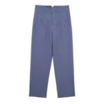 High Waist Tapered White Pants for Women – Elegant Tailored Ankle-Length Office Trousers - Image 13