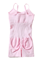 Seamless Ribbed One-Piece Active Romper – Soft Blush Pink Bodycon Workout Jumpsuit - Image 9