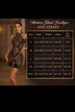 Black & Gold Baroque Halter Mini Dress – Luxury Sculpted Evening Dress - Image 13